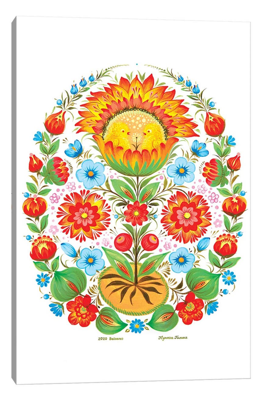 Картины на холсте Галины Кулага "Пасхальный цветок" ICanvas