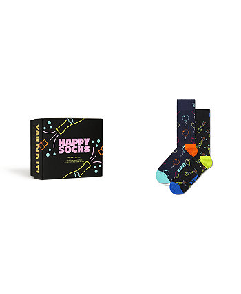 Подарочный набор из 2 носков You Did It Happy Socks
