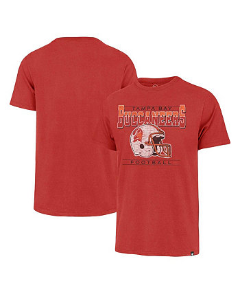 Мужская красная рваная футболка Tampa Bay Buccaneers Time Lock Franklin '47 Brand