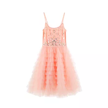 Little Girl's &amp; Girl's Fairytale Gala Crystal Palace Tutu Dress TUTU DU MONDE