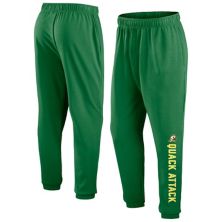 Мужские спортивные штаны из флиса с фирменным логотипом Fanatics Green Oregon Ducks Chop Block Fanatics