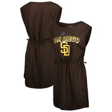 Женское платье-прикрытие для купальника G-III 4Her от Carl Banks Brown San Diego Padres G.O.A.T. In The Style
