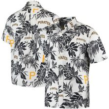 Мужская белая рубашка Reyn Spooner Pittsburgh Pirates Aloha на пуговицах Unbranded