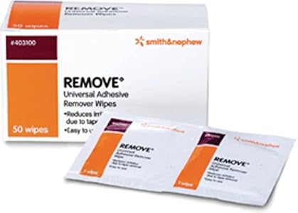 Remove Adhesive Remover Wipes [403100] 50 ea (Pack of 3) Smith & Nephew