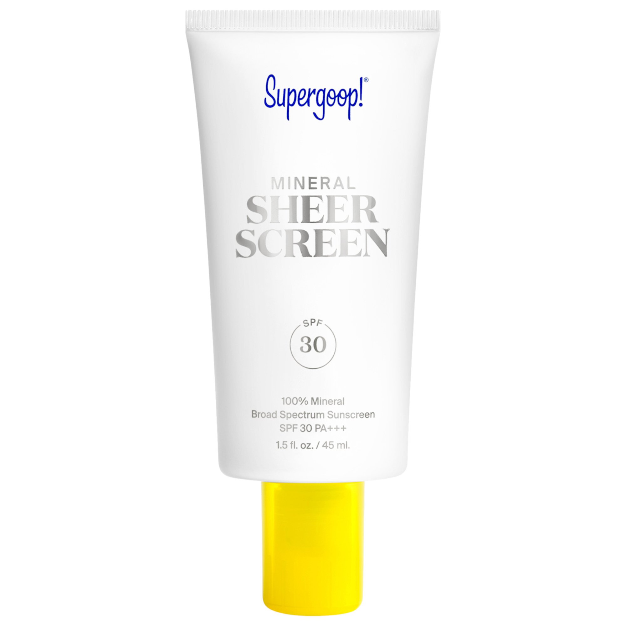 100% минеральный солнцезащитный крем Sheerscreen SPF 30 Supergoop!