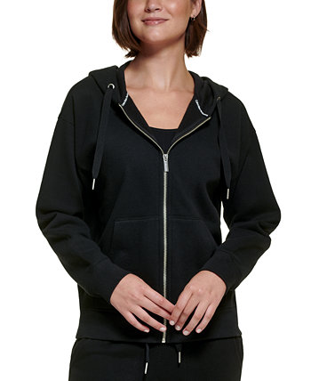 Женская толстовка с длинными рукавами и молнией спереди Calvin Klein