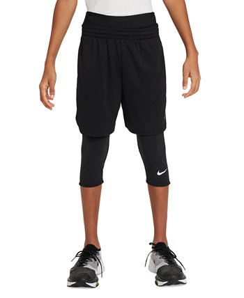 Big Boys Pro Dri-FIT 3/4-Length Tights Nike