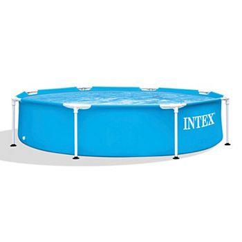 Intex 28205EH 8' X 20&#34; Rust Resistant Durable Steel Metal Frame Swimming Pool Intex