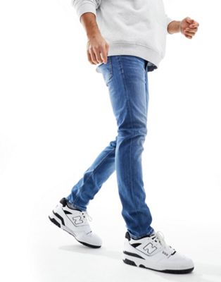 Джинсы-скинни Calvin Klein из коллекции Jeans в средней стирке Calvin Klein