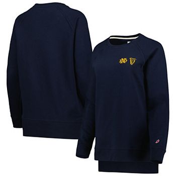 Худи для женщин League Collegiate Wear с эмблемой Notre Dame Fighting Irish, флисовая подкладка League Collegiate Wear