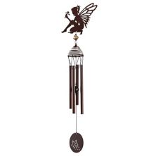 FC Design 27&#34; Long Metal Brown Fairy Wind Chime Perfect Gifts for Holiday F.C Design