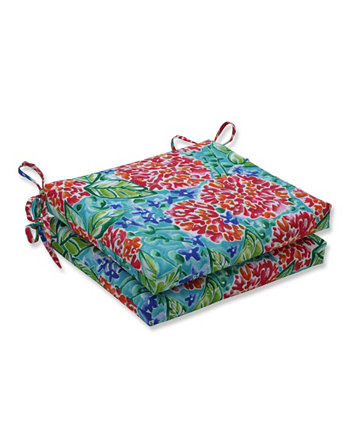 Подушка для сиденья с квадратными углами Garden Blooms, набор из 2 шт. Pillow Perfect