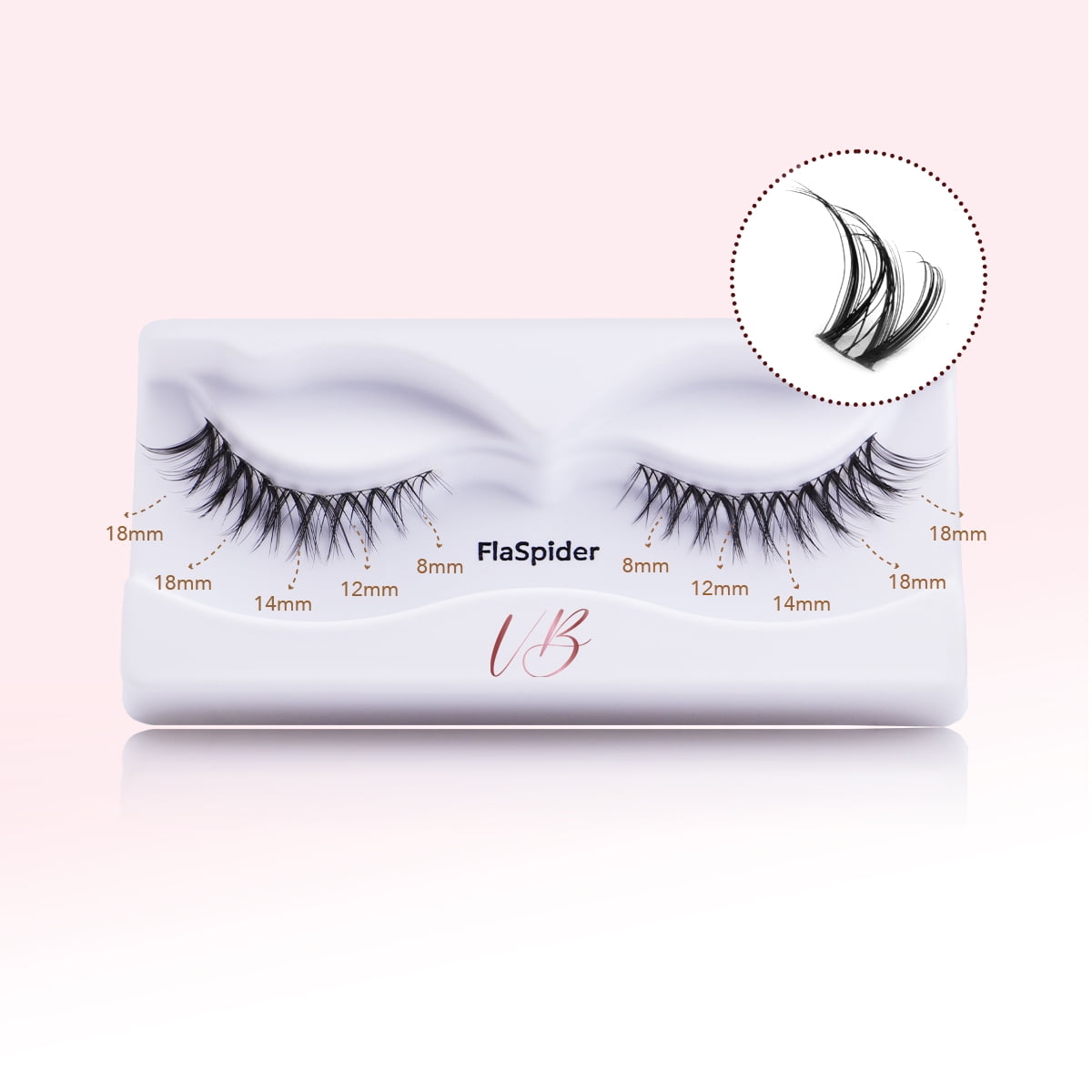 Veyesbeauty 4 Pairs False Eyelashes X Flash 4D Layered Cluster Lashes Natural Soft Lightweight Fake Lashes VEYESBEAUTY