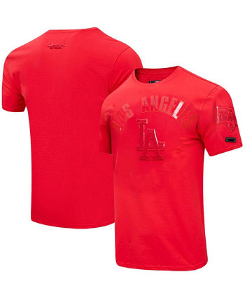 Мужская классическая тройная красная футболка Los Angeles Dodgers Pro Standard