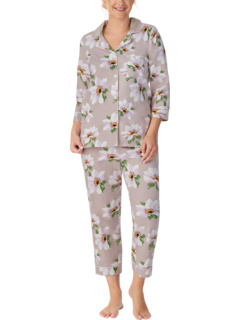 Укороченный пижамный комплект с рукавами 3/4 Bedhead PJs