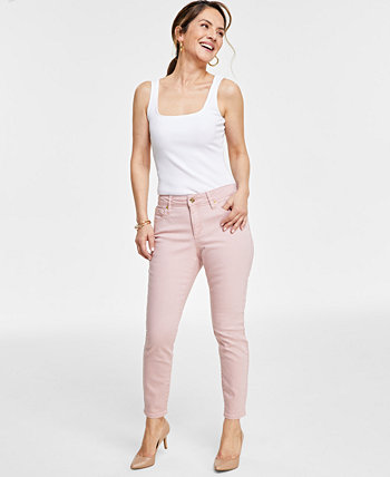 Petite High-Rise From-Fitting Slim Jeans, Created for Macy's I.N.C. International Concepts