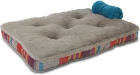 American Kennel Club AKC Blanket & Burlap Stripes Pillow Dog Bed American Kennel Club