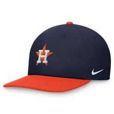 Men's Nike Navy/Orange Houston Astros Evergreen Two-Tone Snapback Hat Nitro USA