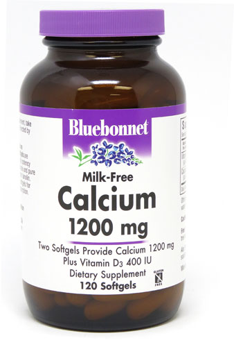 Bluebonnet Nutrition Кальций плюс витамин D3 — 1200 мг — 120 мягких капсул Bluebonnet Nutrition