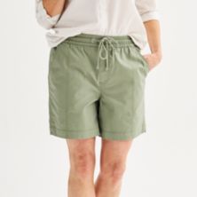 Женские универсальные шорты без шнурка Croft & Barrow® Croft & Barrow