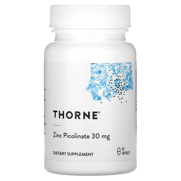 Цинк Пиколинат - 30 мг - 60 капсул - Thorne Thorne