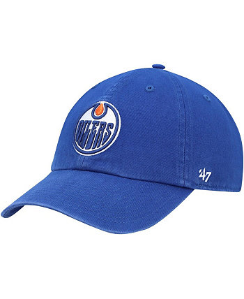 Мужская регулируемая кепка Royal Edmonton Oilers Clean Up '47 Brand
