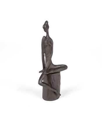 Женщина в отражении Чугунная скульптура Danya B