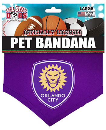 Бандана Purple Orlando City SC Pet All Star Dogs