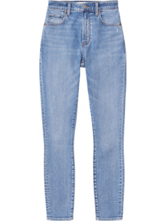Прямые джинсы до щиколотки с высокой посадкой Abercrombie & Fitch