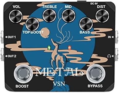 VSN Guitar Booster Effect Pedal Clean Boost Effects Pedals For Electric Guitar Pure Clean Mini Boost Pedals True Bypass VSN