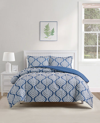 Даника Синий 3 шт. Комплект одеял, созданный для Macy's Sunham