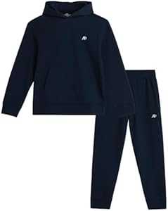 AEROPOSTALE Boys' Sweatsuit Set - 2 Piece Fleece Hoodie Sweatshirt and Jogger Sweatpants - Matching Pants Set for Boys (4-12) Aeropostale