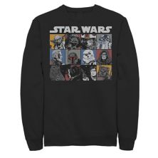 Men's Star Wars Comic Strip Graphic Fleece Sweatshirt Star Wars