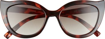 Солнцезащитные очки «кошачий глаз» Flossy 54 мм Le Specs