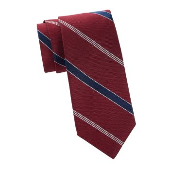 Полосатый шелковый галстук Brooks Brothers