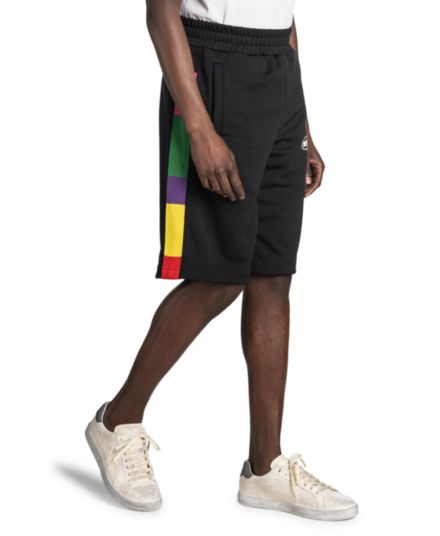 Спортивные шорты с цветными блоками Palm Angels X Missoni