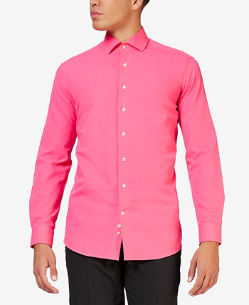 Мужская однотонная рубашка Mr. Pink OppoSuits