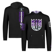 Unisex FISLL x Black History Collection  Black Sacramento Kings Pullover Hoodie FISLL