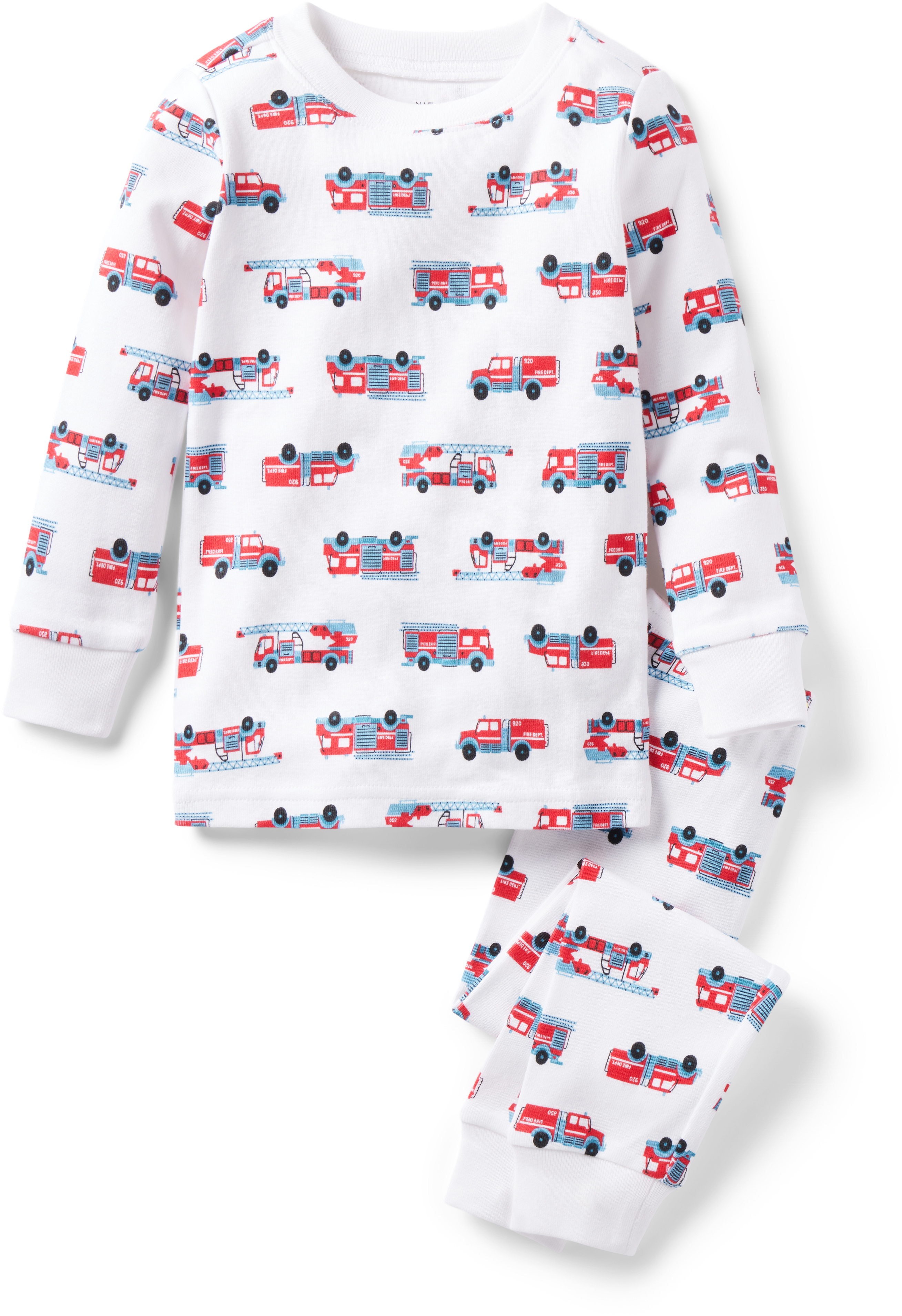 Firetruck Tight Fit Sleepwear (Toddler/Little Kids/Big Kids) Janie and Jack