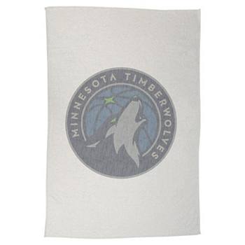 "Minnesota Timberwolves 54"" x 84"" Sweatshirt Blanket" Logo Brand