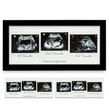 KeaBabies Sonogram Picture Frame - Trio Ultrasound Picture Frames For New Mom, Sonogram Photo Frame KeaBabies