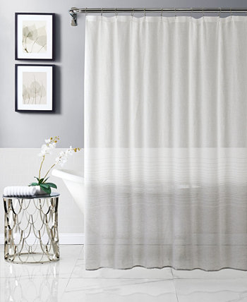 Linea Ombre Striped Shower Curtain, 72" x 70" Dainty Home