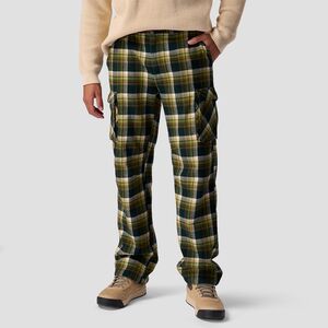 Стильные брюки в клетку: Utility Flannel Pant от Stoic с интегрированным ремнем Stoic