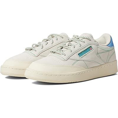 Кроссовки Reebok Club C 85 с мягким кожаным верхом, амортизирующей подошвой и шнуровкой Reebok