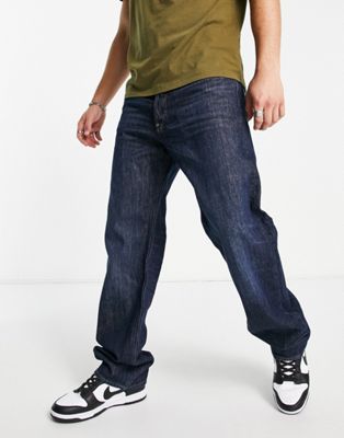 Свободные прямые джинсы G-Star Type 49 синего цвета индиго G-STAR RAW