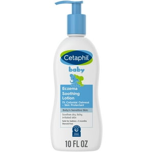 Cetaphil Baby Eczema Soothing Lotion with Colloidal Oatmeal, Paraben Free, Hypoallergenic, 10 fl oz Cetaphil