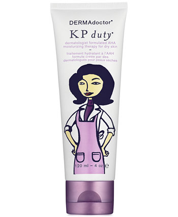 KP Duty Dermatologist Сформулировал AHA Увлажняющая терапия для сухой кожи, 4 унции. DERMAdoctor