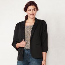Пиджак большого размера с понте LC Lauren Conrad LC Lauren Conrad