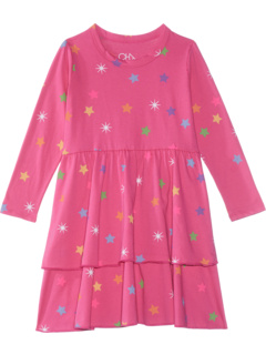 Платье с рюшами и радужными звездами (для малышей/маленьких детей) Chaser