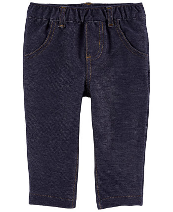 Легкие вязаные джинсовые брюки Hilary Duff для маленьких девочек Carter's